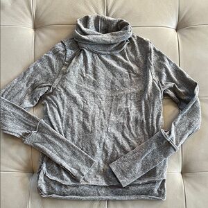 NWOT Free People We The Free raw hem turtleneck